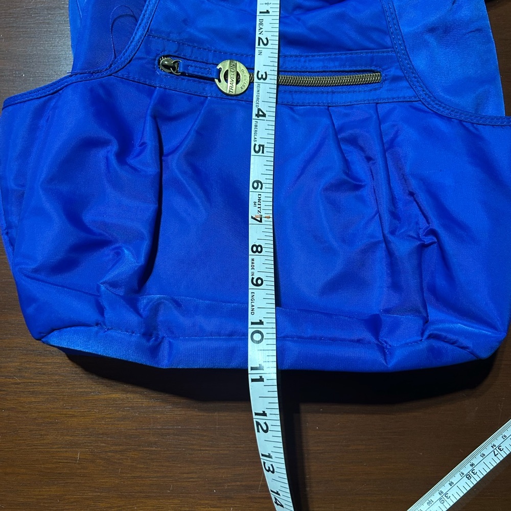 Travelon Royal Blue Crossbody Bag - Picture 8 of 9